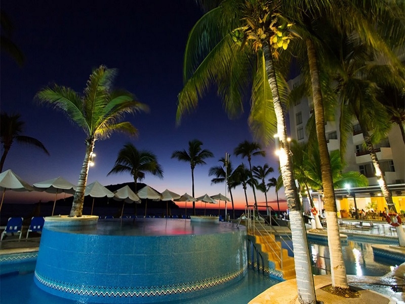 Hotels Océano Palace Beach In Mazatlan Lomas Travel Océano Palace Beach